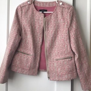 Talbots tweed blazer